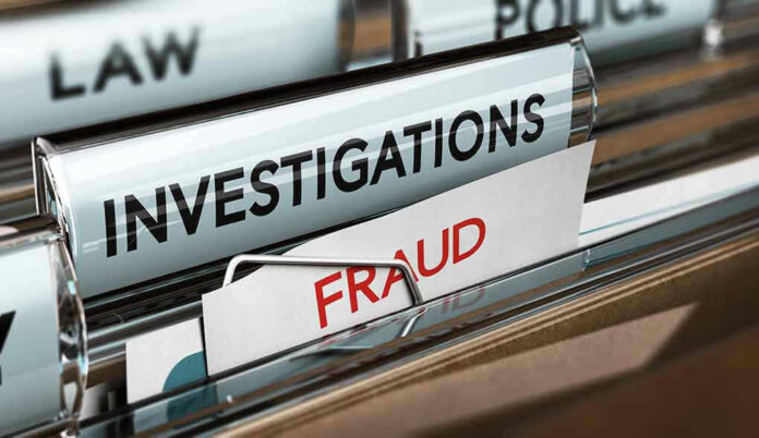 672511930 Files labeled Investigations and Fraud in folder.
