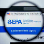 Climate Skeptic BRAZENLY Targets EPA EPA website under magnifying glass.