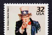 Pentagon’s Woke Purge CONSEQUENCE—Nobody Predicted This Vintage stamp featuring Uncle Sam pointing with the text I WANT YOU