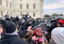 ICE Protesters Disrupt Homeland Hearing! A tense standoff between protesters and police at a demonstration