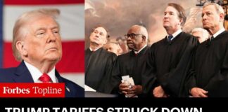 Supreme Court Strikes Trump's Tariffs Down As Unlawful