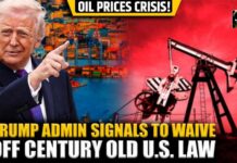 Trump signals waive off 105 year-old U.S. maritime law as he