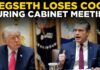 US NEWS LIVE: Pete Hegseth Rips Reporters During Cabinet