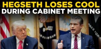 US NEWS LIVE: Pete Hegseth Rips Reporters During Cabinet