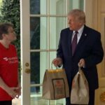 Trump Orders DoorDash - Tips $11,000