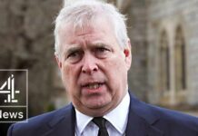 Masked Attacker CHASES Prince Andrew - Weapon Drawn