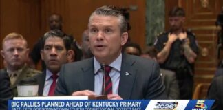 Organization says Secretary of Defense Pete Hegseth to join Ed Gallrein for rally on Monday