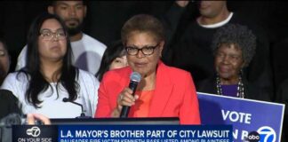 Mayor Karen Bass' brother suing LA after home burned in Palisades Fire