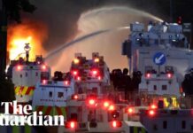 Police OPEN Water Cannons On Protestors – City Erupts! Belfast protests: police use water cannons against rioters in Northern Ireland