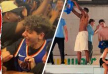 Teen Killed, Buildings Burn During WILD Knicks Celebrations New Yorkers Go WILD in the Streets After Knicks win NBA Finals Game 4
