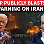 Trump Explodes At Netanyahu – Fierce Attack! 'WHY DID YOU DO IT, BIBI?': Trump Shocks Israel With Public Rebuke Of Netanyahu, Warns Over Iran