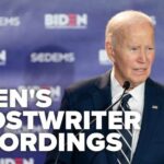 Judge Slaps Biden: Tapes Go Public! Biden looks to block DOJ release of 2017 ghostwriter audio recordings