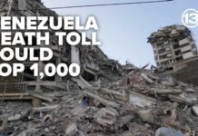 Venezuela earthquake death toll nears 600 as rescue teams, neighbors dig through rubble