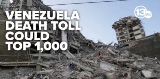 Venezuela earthquake death toll nears 600 as rescue teams, neighbors dig through rubble