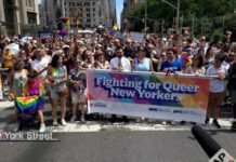 NYC Pride March Zohran Mamdani, Letitia James & Chuck Schumer Before the Parade June 28 2026