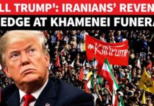 Protestors BURN U.S Flags During Khamenei Funeral ‘Kill Trump…’: Iranians' Revenge Call At Khamenei Funeral, Shocking Chants Echo Across Tehran