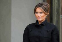Iran Posts Sickening Video to Assassinate Melania Trump Woman in a black coat standing outdoors