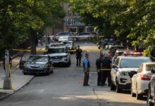 Islamization Replaces Gang Violence as Nations Worst Crime Police officers secure a residential street with patrol cars and yellow tape