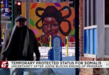 Judge Blocks Trump From Ending TPS for Somali Migrants Court ruling blocks Somalia’s Temporary Protected Status from ending