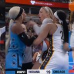 Black WNBA Player Fouls Rival – Gets Kicked Out – Then Claims “White Privilege” Sophie Cunningham wants to fight DiJonai after flagrant 2 👀 Caitlin Clark tech for bumping ref