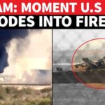 Bloody Marine ESCAPES Fiery Plane Crash RAW VIDEO: Moment US Marine Corps F-35B FIGHTER JET Slams Into Ground, Explodes Into Huge Fireball