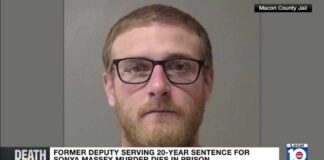 Former deputy convicted of murder dies in prison