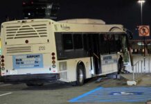 Shuttle bus crash at Newark Airport injures 13 people