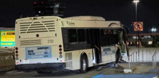 Shuttle bus crash at Newark Airport injures 13 people
