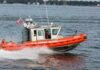 Coast Guards Stops 3 TONS Of Cocaine Crossing US Shores Coast Guard patrol boat speeding across a bay