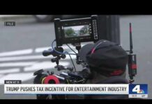 President Trump pushes tax incentive for entertainment industry
