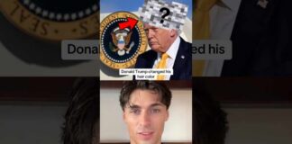 Trump changed his hair color
