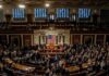 Congresswoman Reveals Rampant Insider Trading U.S. House chamber with lawmakers gathered before a session