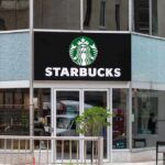 Starbucks Axes 250 Stores Amid Bankruptcy! Starbucks storefront with logo and glass entrance