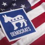 Mayors Racist Slur Bombshell Rattles City Democratic Party donkey symbol on American flag