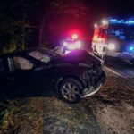 Horrific Car Crash WRECKS Congresswoman’s Campaign Crashed car on a dark roadside with emergency vehicles