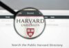 Harvard Underfire For Controversial Hiring Practice Magnifying glass highlighting Harvard University website header